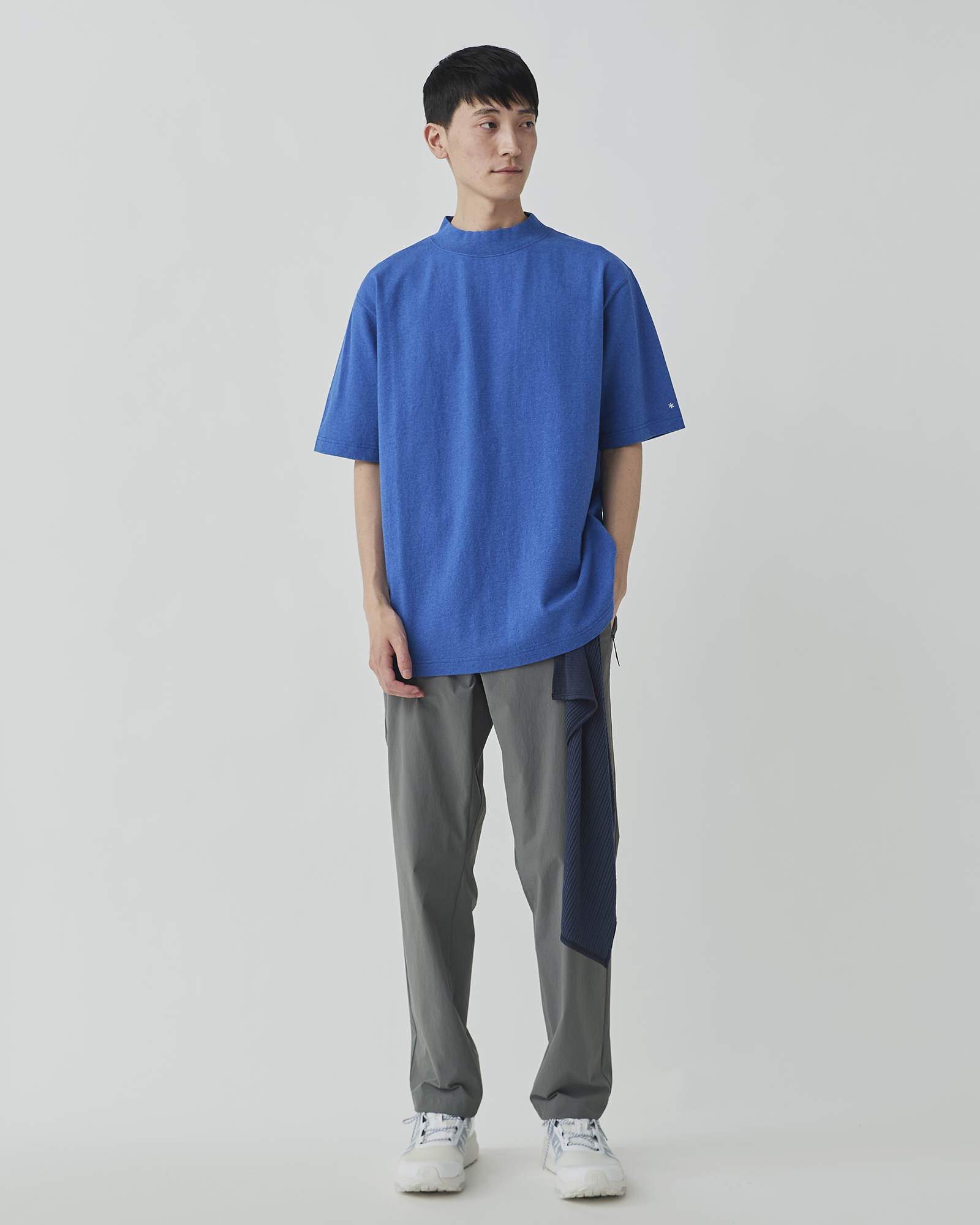 Recycled Cotton Mockneck T-Shirt - Image 17