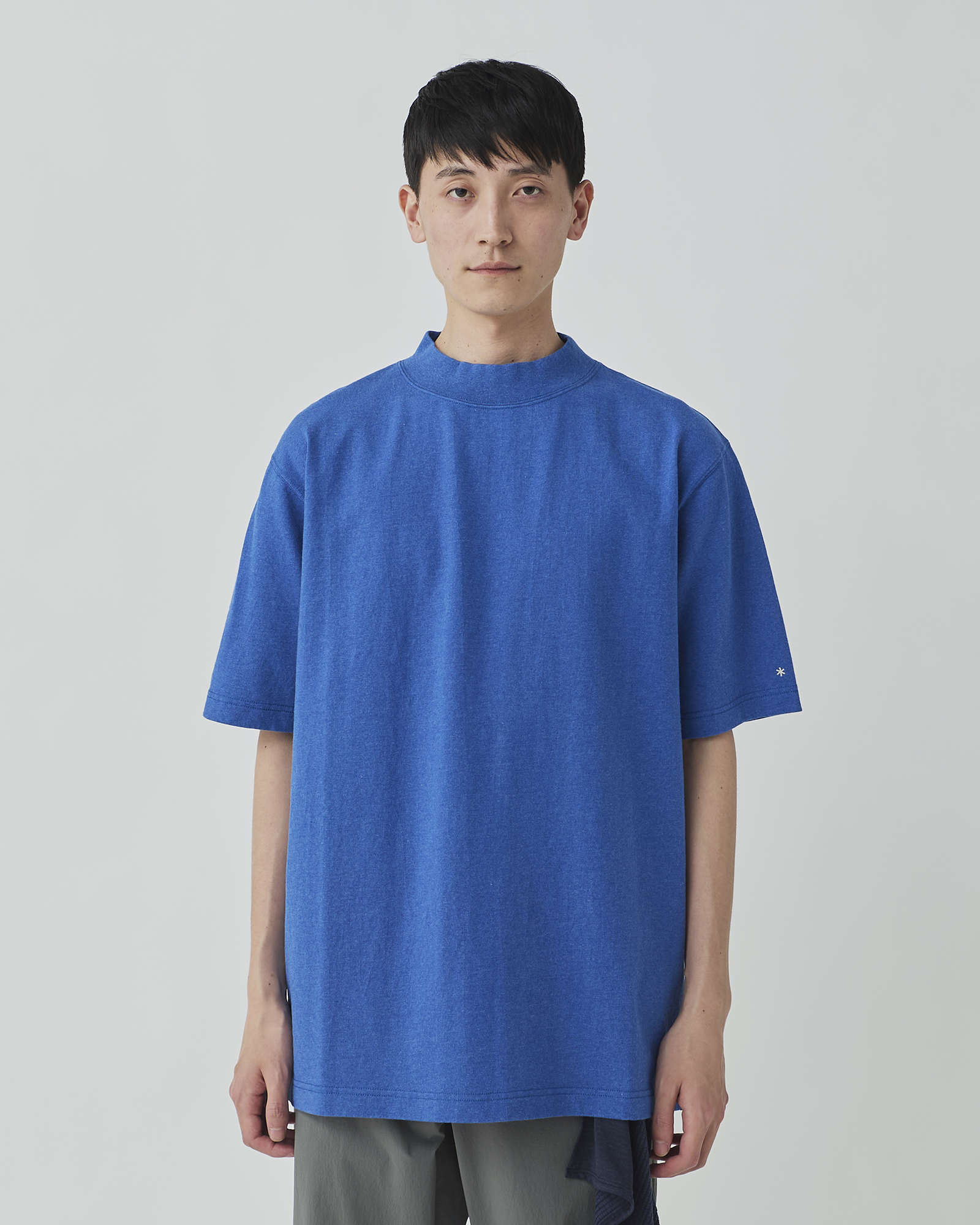 Recycled Cotton Mockneck T-Shirt - Image 10