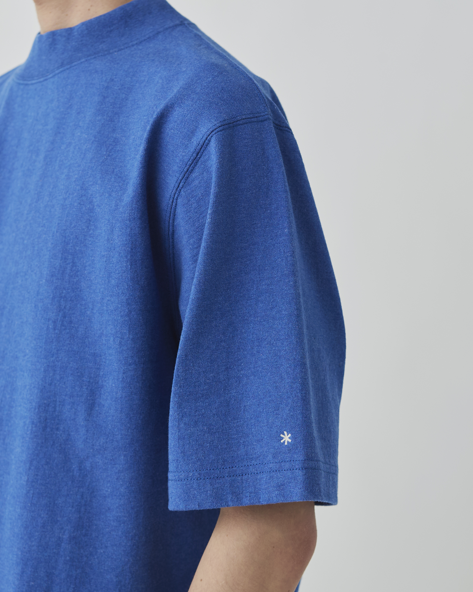 Recycled Cotton Mockneck T-Shirt - Image 14