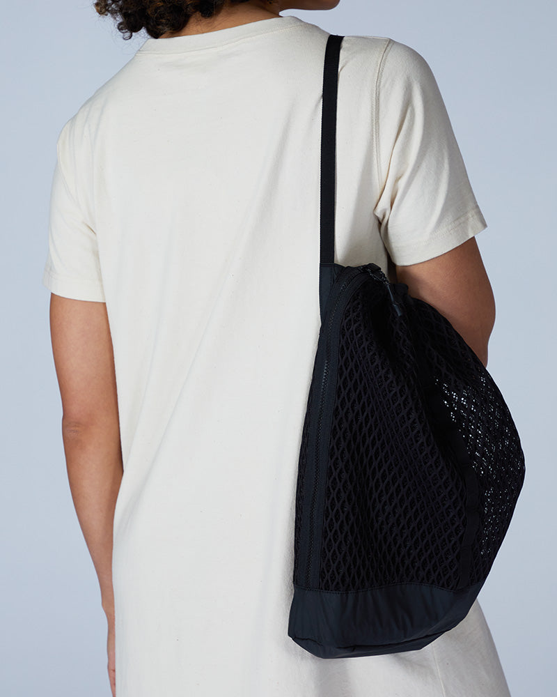 Double Face Mesh Shoulder Bag - Image 5