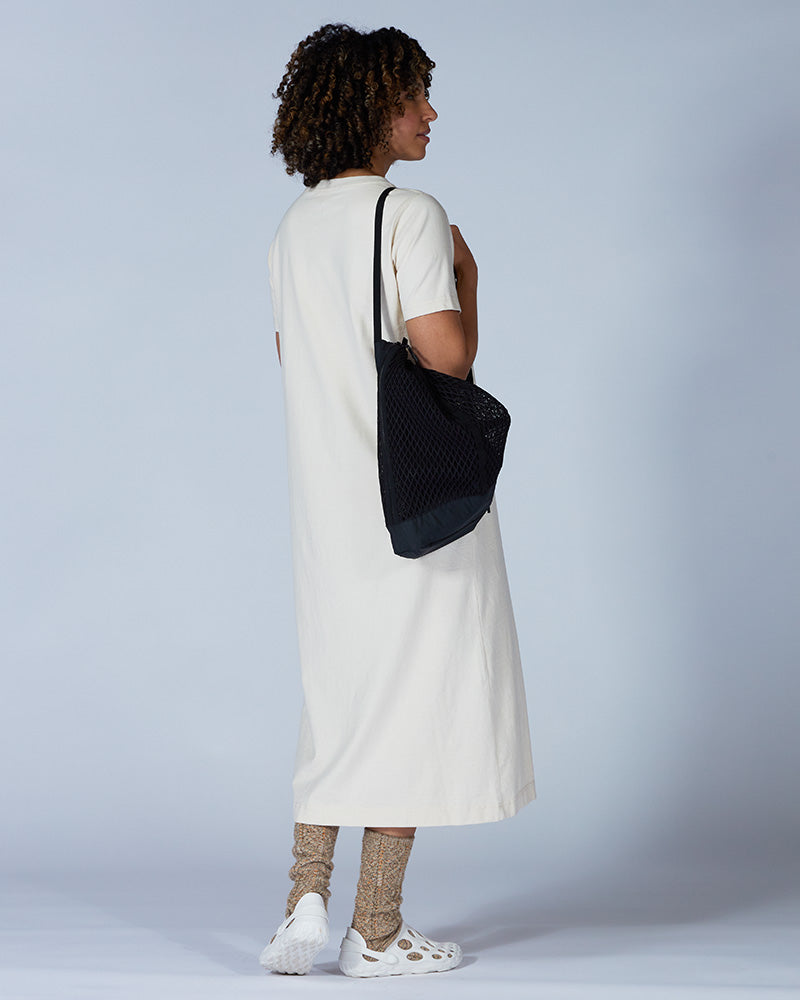 Double Face Mesh Shoulder Bag - Image 6