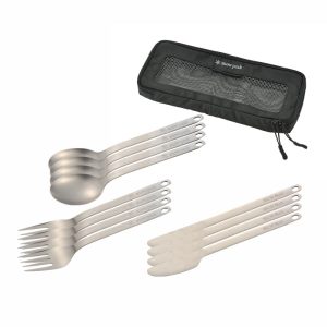 12pc. Titanium Cutlery Set