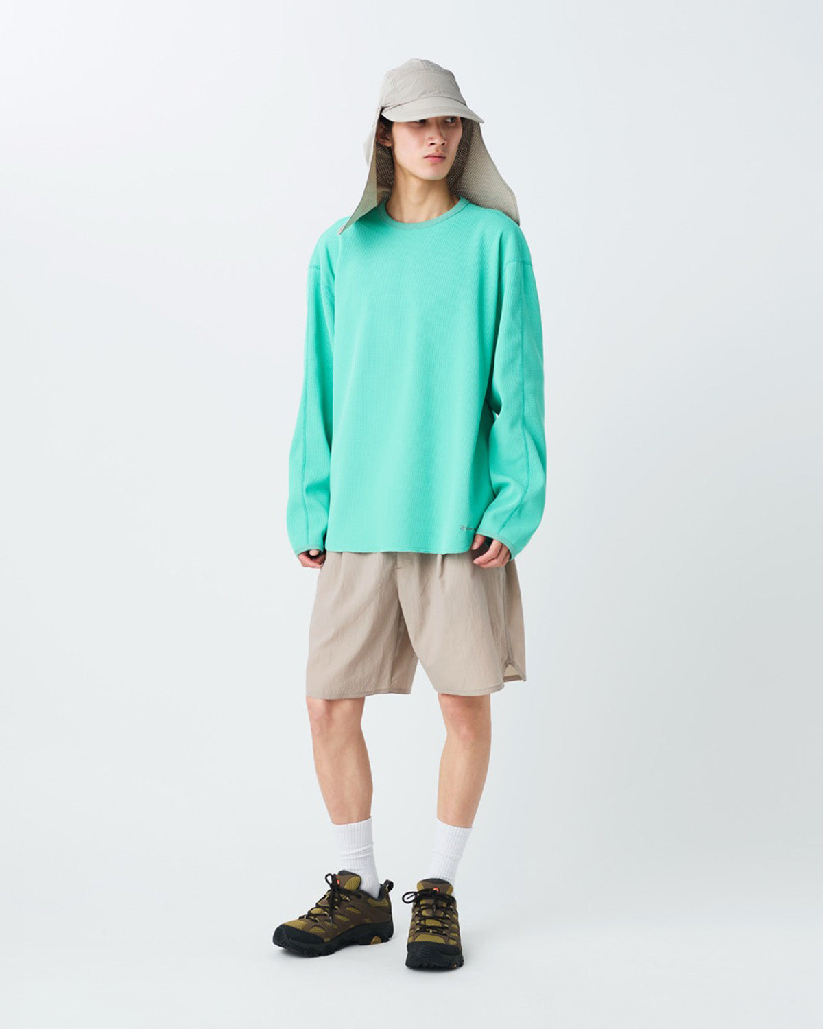 Dry Waffle L/S T-Shirt - Image 2