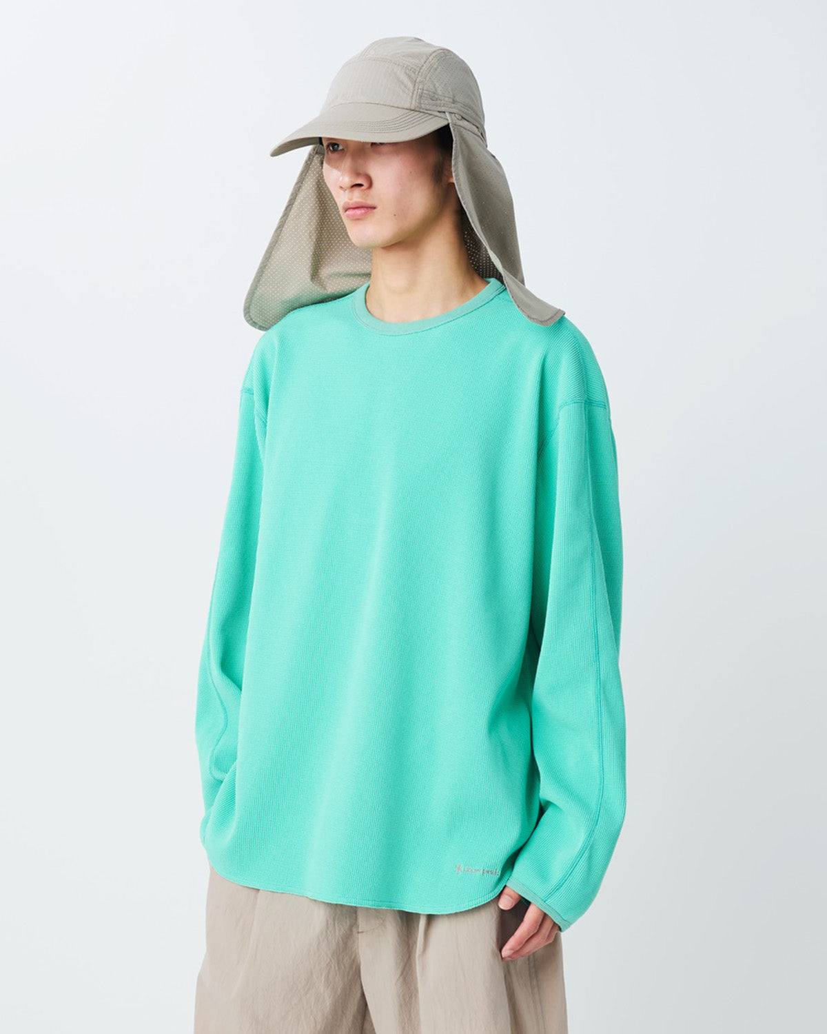 Dry Waffle L/S T-Shirt - Image 3