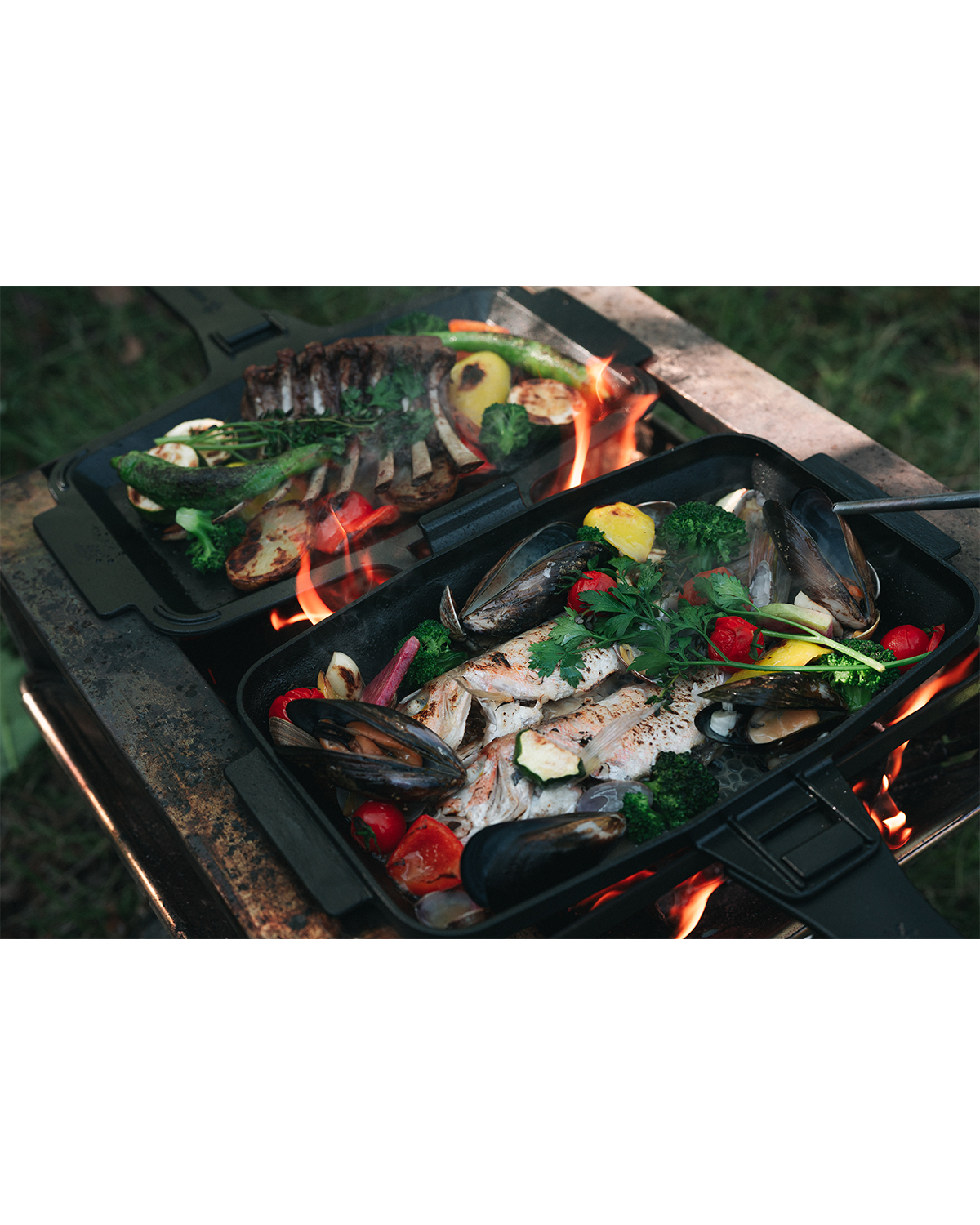 Cast Iron Sandwich Skillet - Image 17
