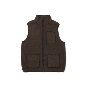 Recycled Wool Boa Vest