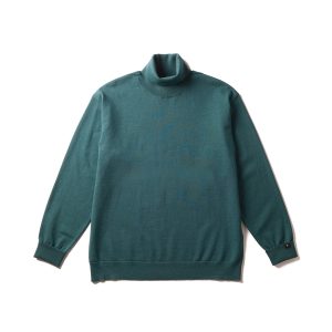 Washable Wool Turtleneck Knit
