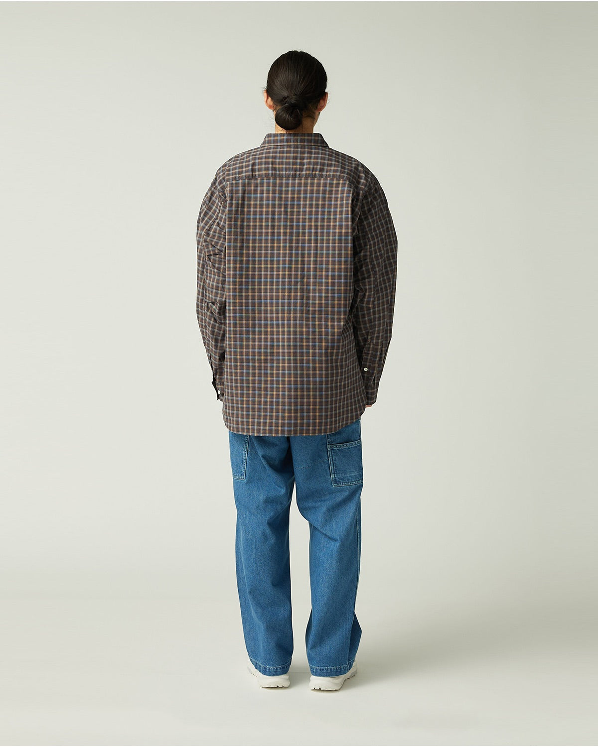 Organic Cotton Ombre Check Shirt - Image 7