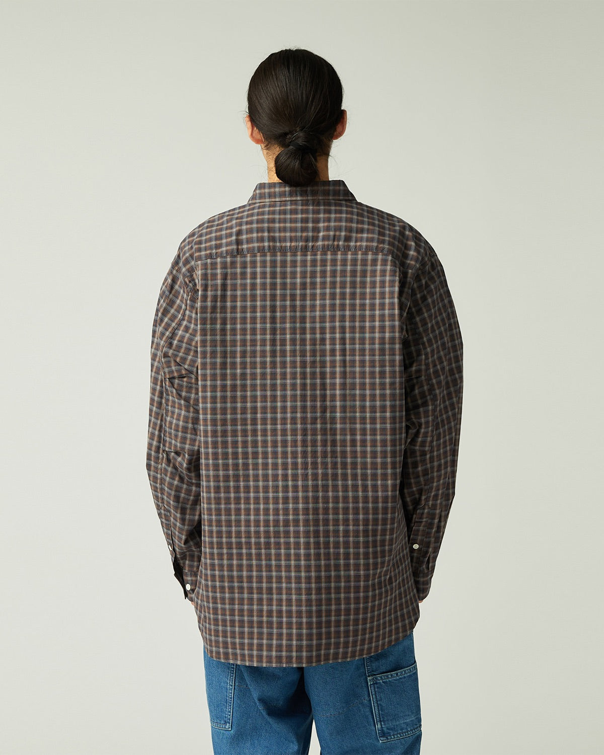 Organic Cotton Ombre Check Shirt - Image 10