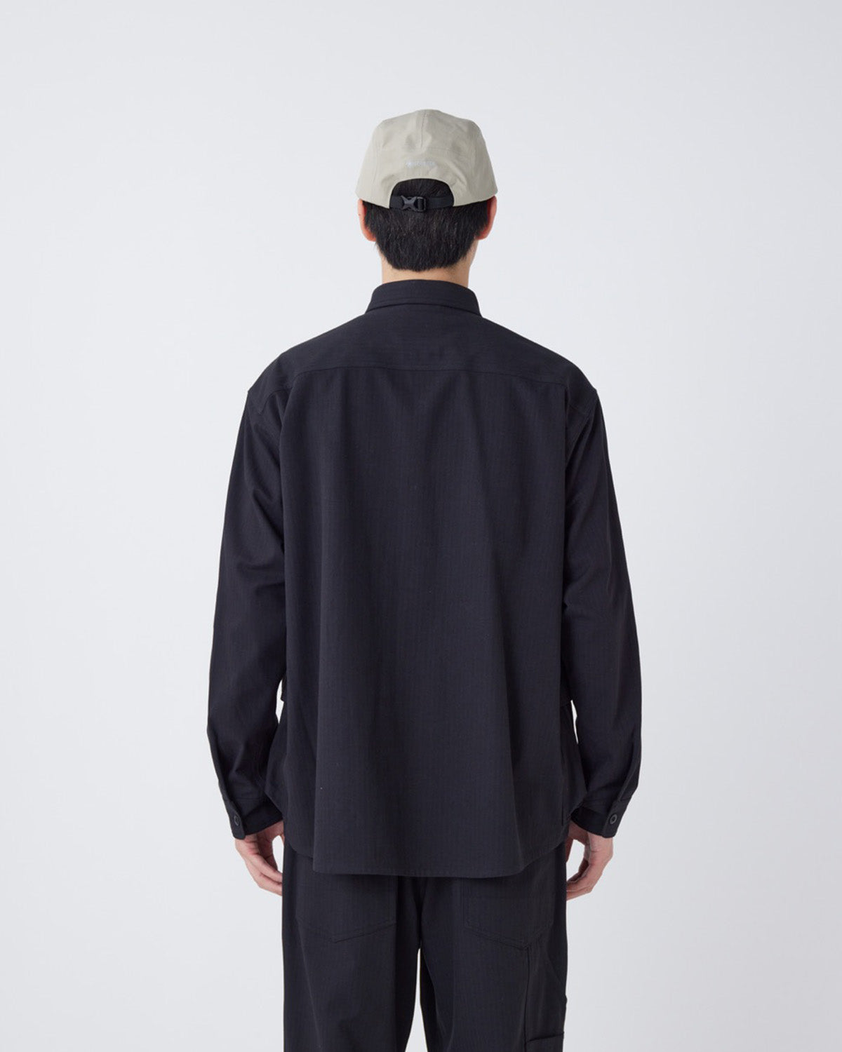 TAKIBI Herringbone Shirt Jacket - Image 9