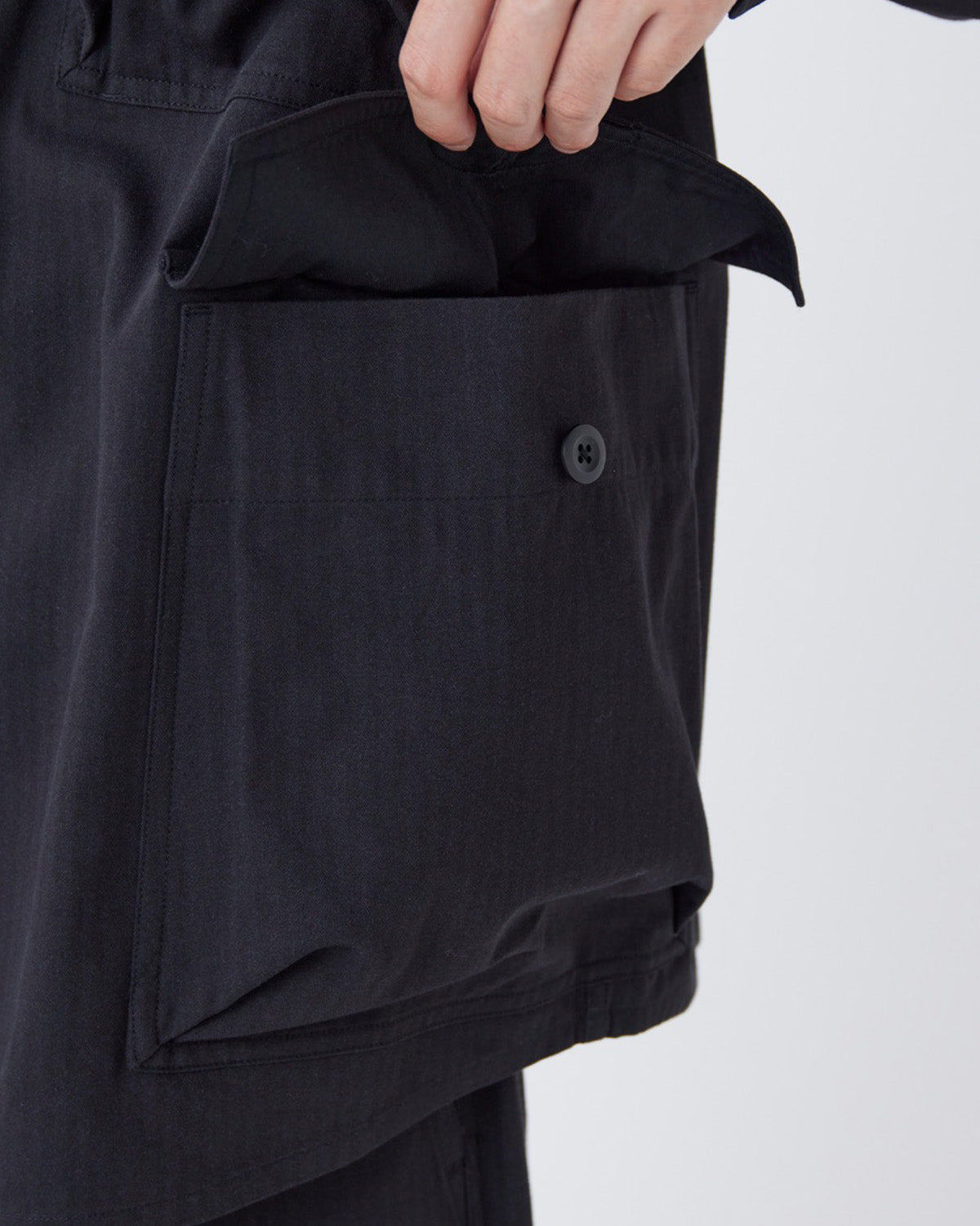TAKIBI Herringbone Shirt Jacket - Image 14