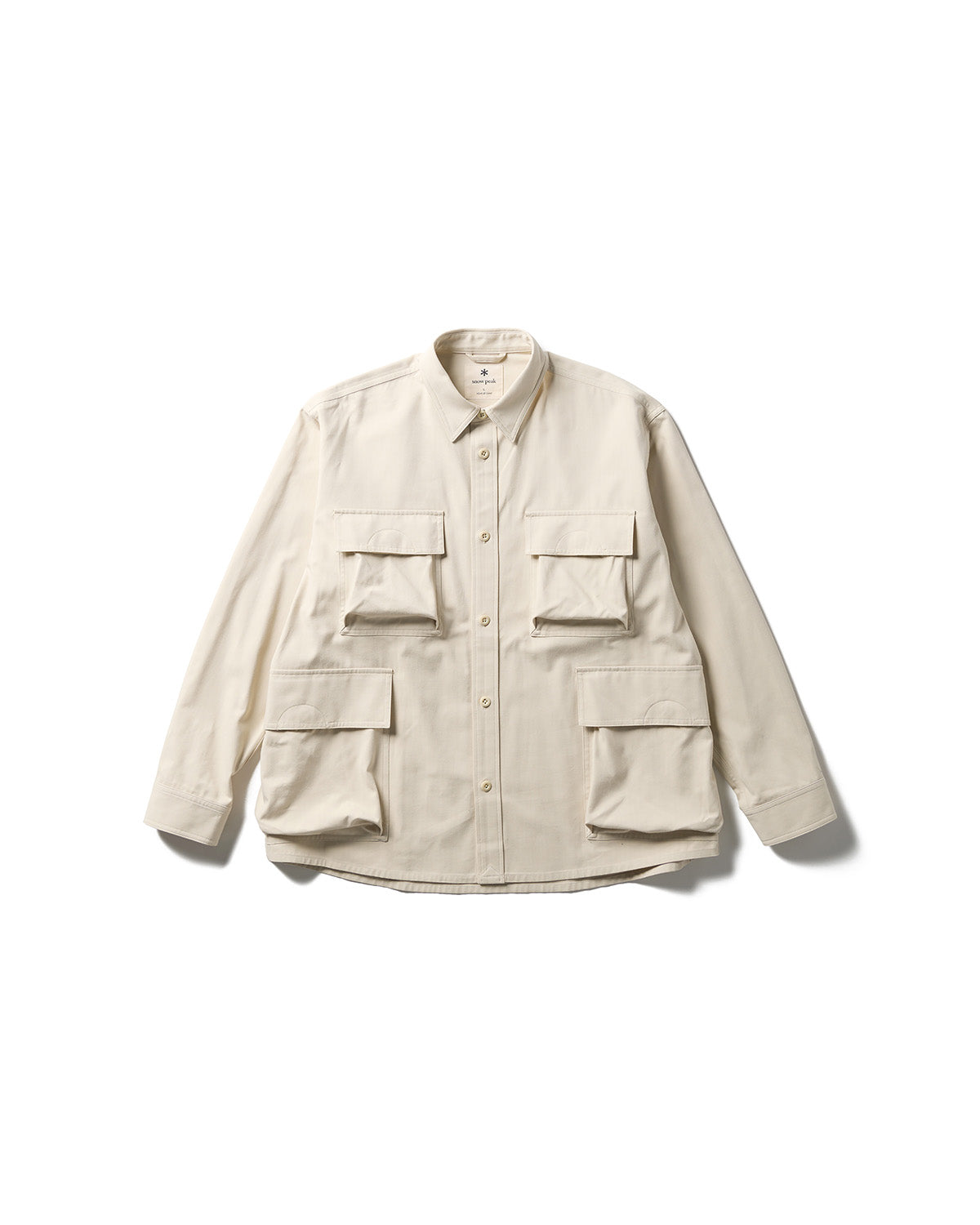TAKIBI Herringbone Shirt Jacket - Image 16