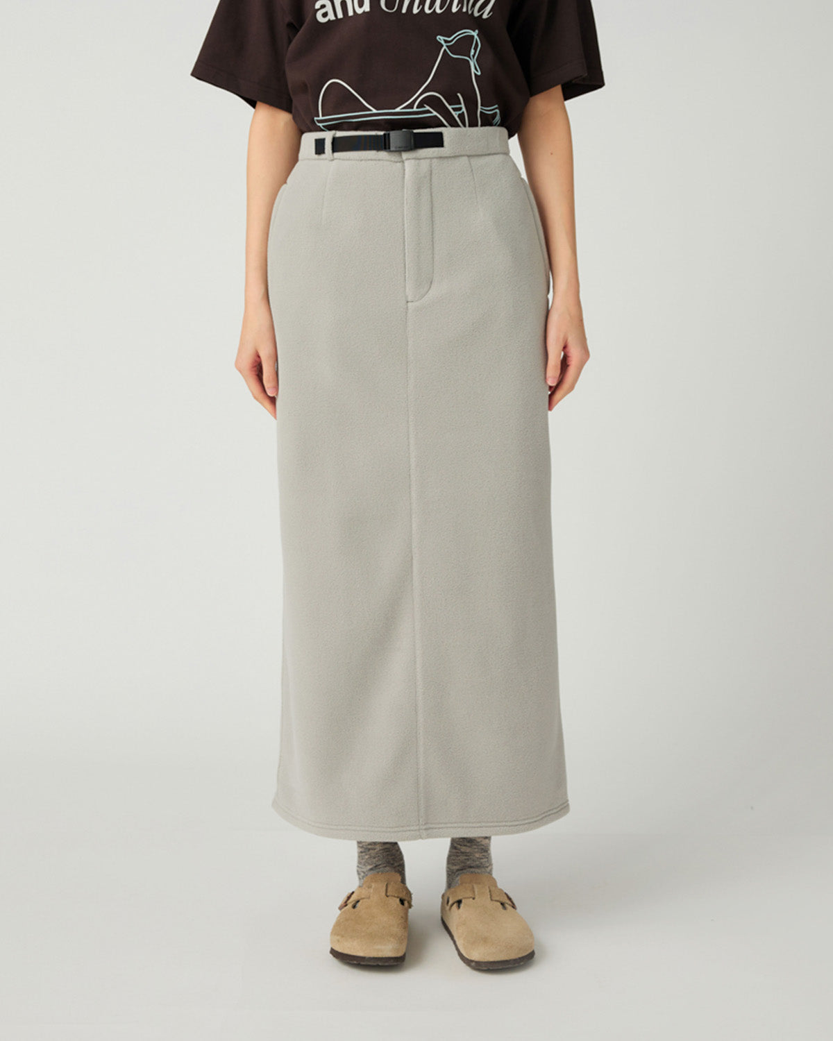 Water-Repellent Fleece Skirt - Image 5