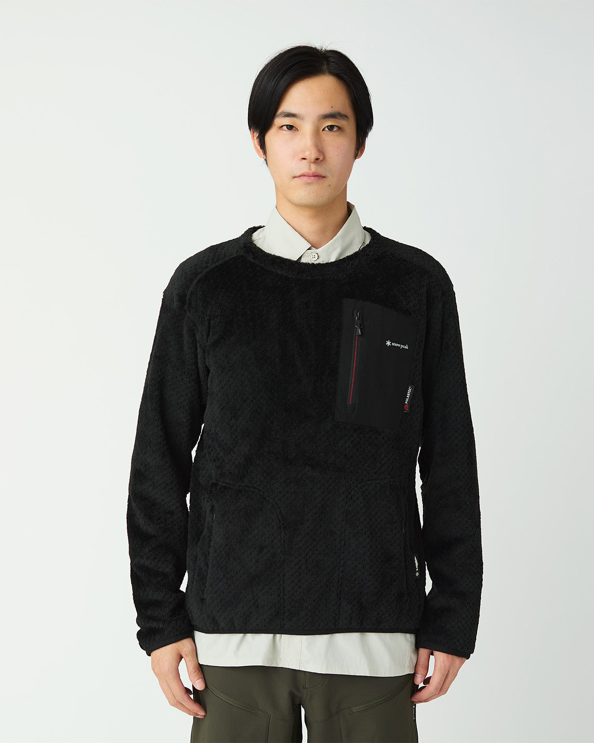 Polartec High Loft Fleece Crew Neck Sweater - Image 3