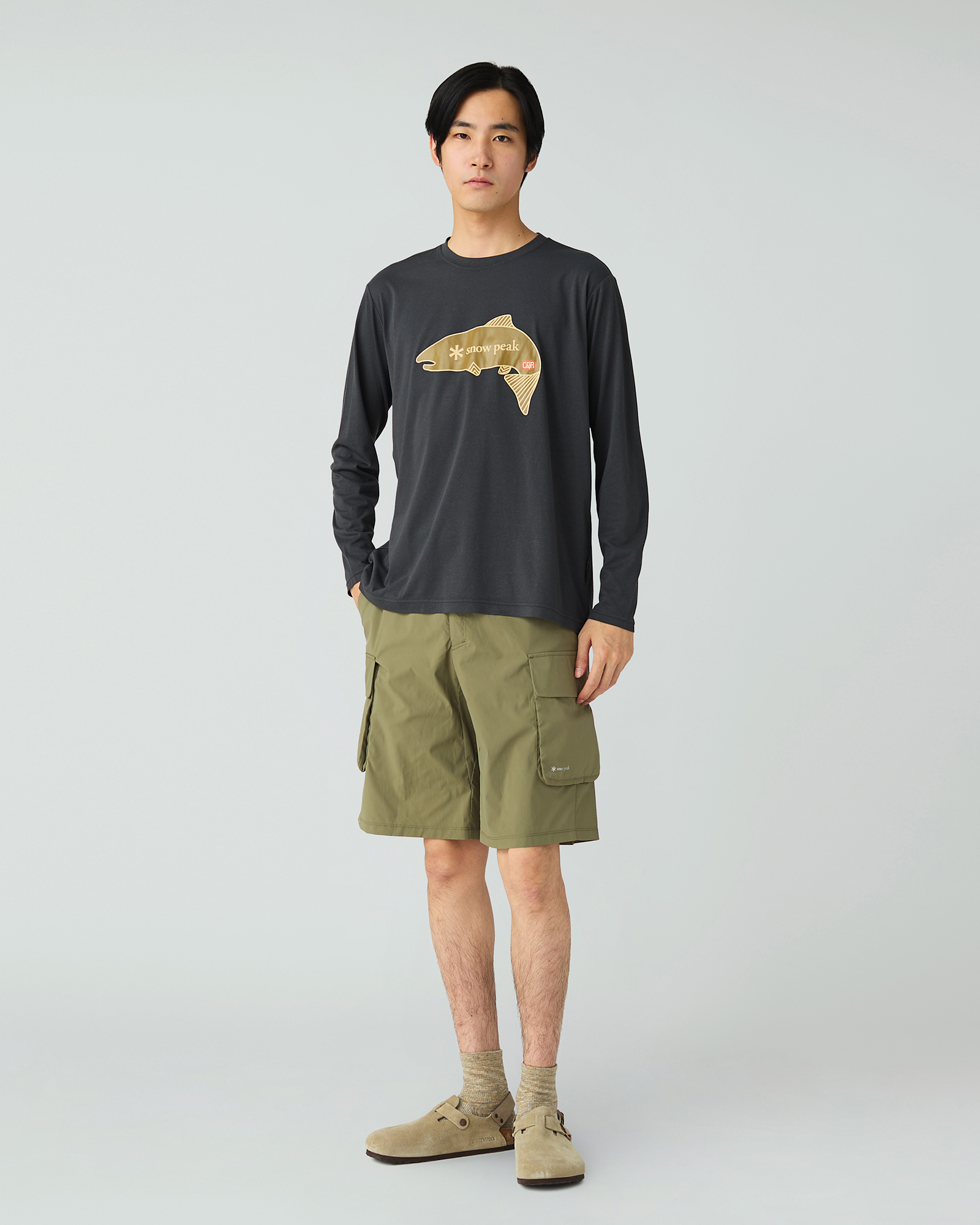 Yamame Graphic Long Sleeve T-Shirt - Image 8