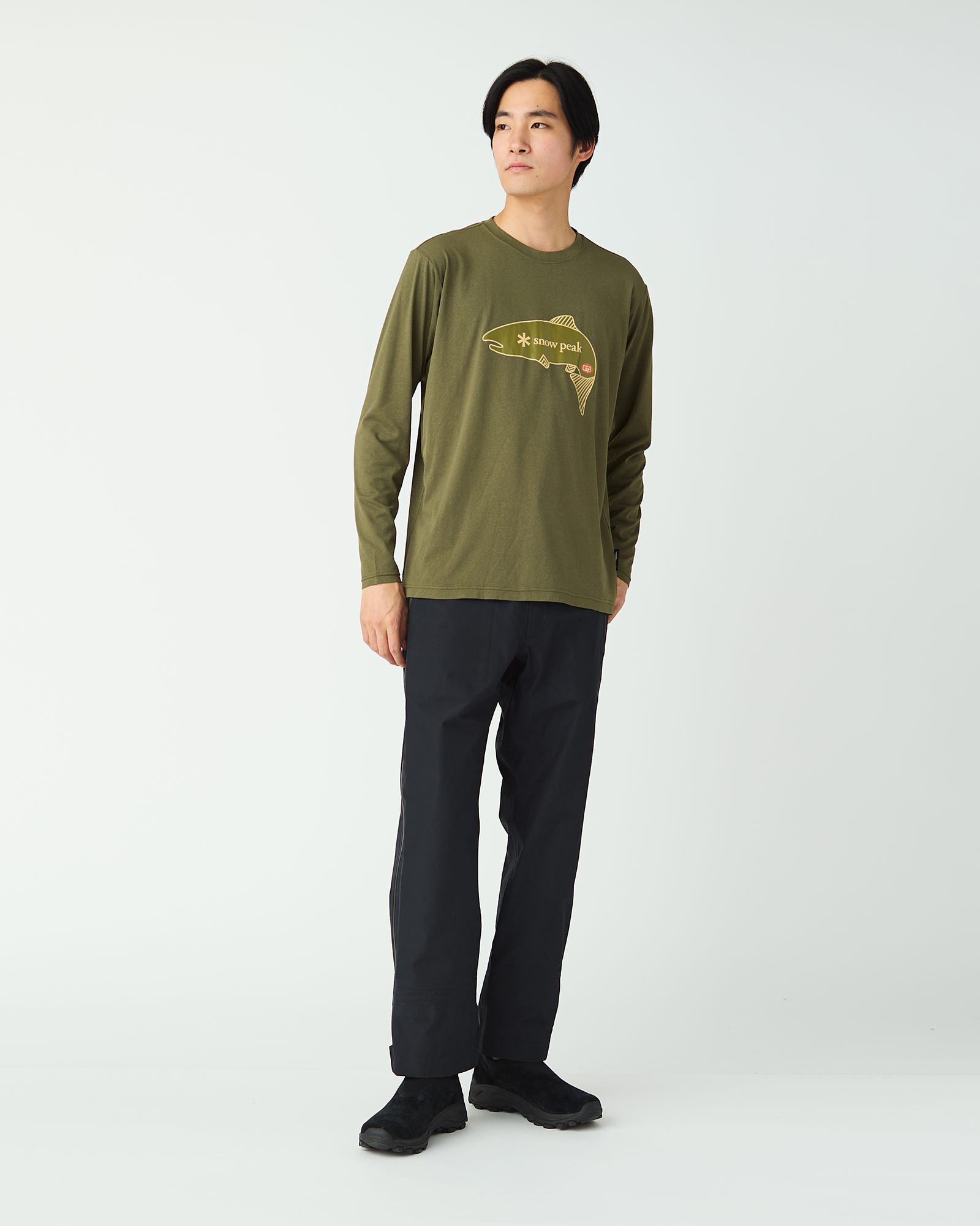 Yamame Graphic Long Sleeve T-Shirt - Image 3