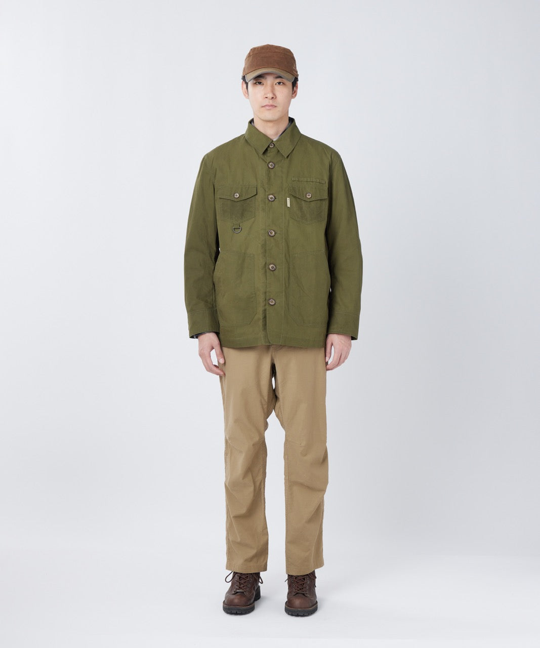 Waxed Cotton Coverall Jacket - Image 2