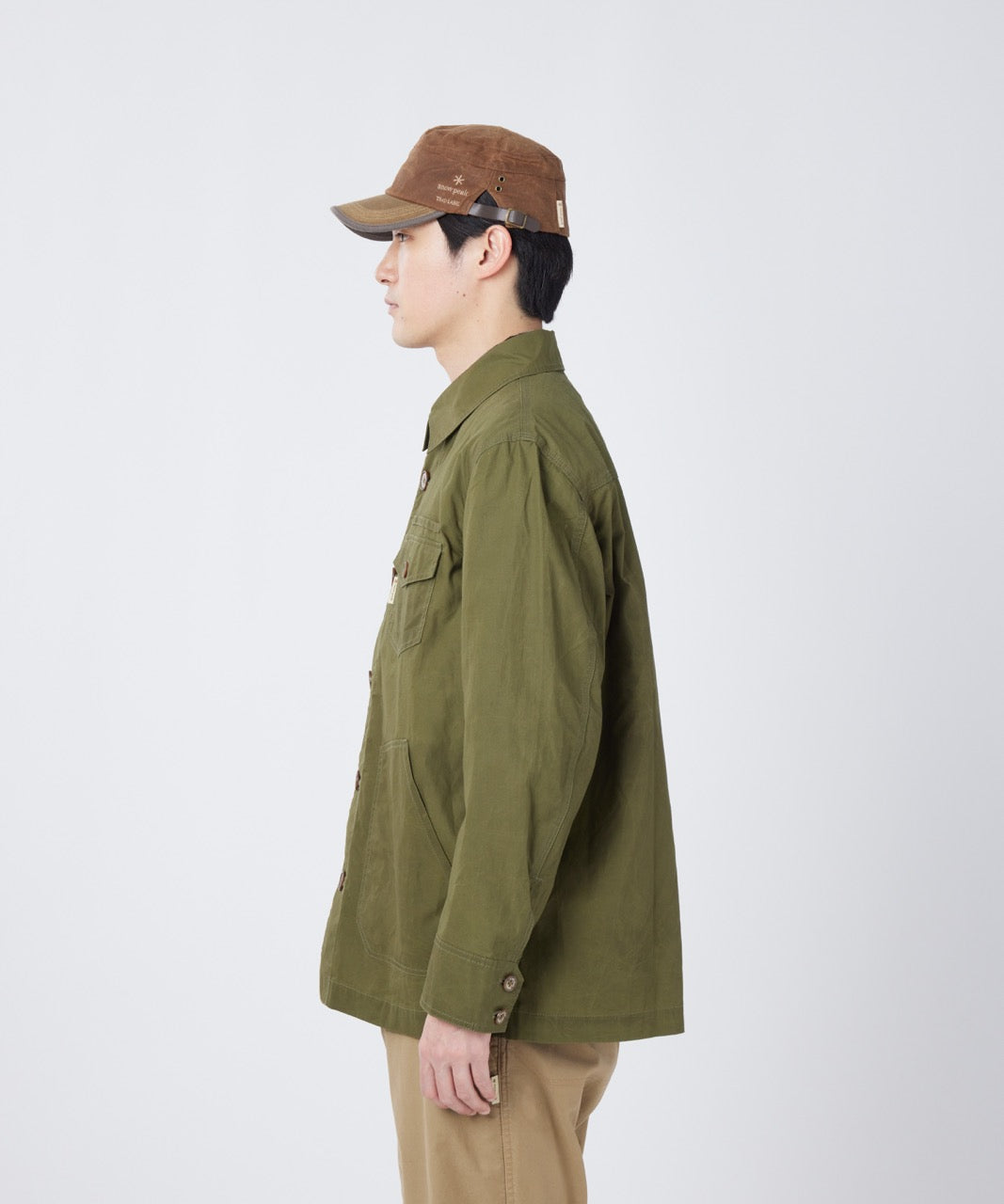 Waxed Cotton Coverall Jacket - Image 4