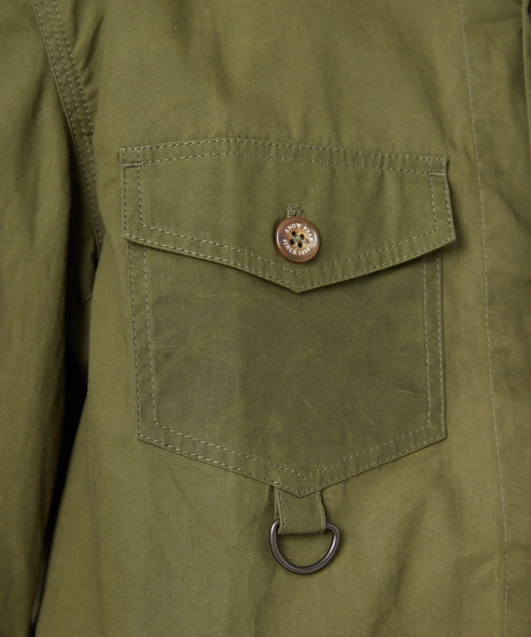 Waxed Cotton Coverall Jacket - Image 6