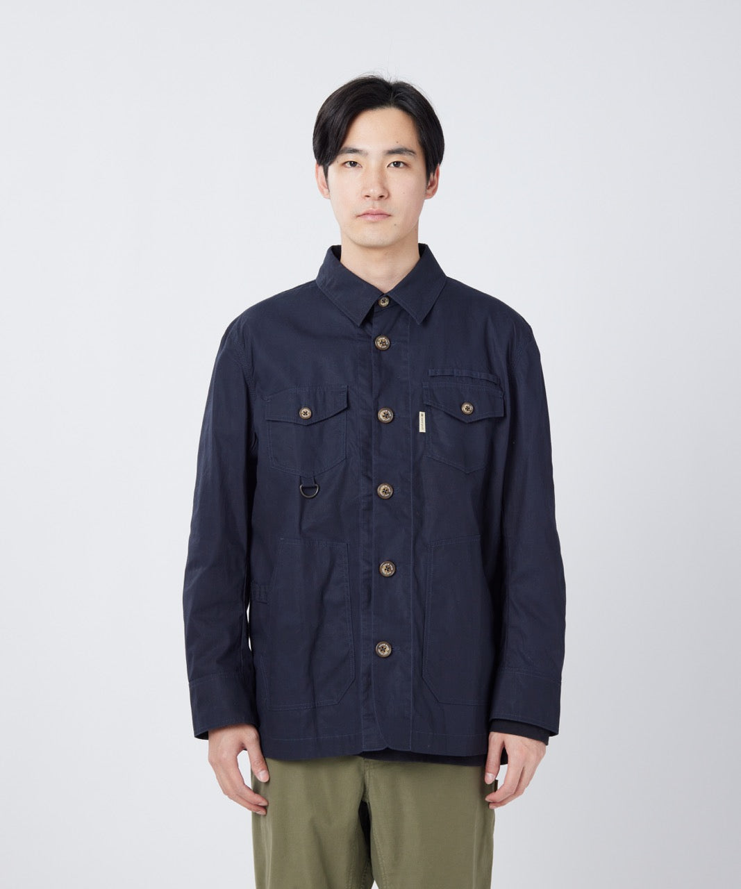 Waxed Cotton Coverall Jacket - Image 12