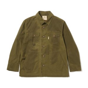 Waxed Cotton Coverall Jacket