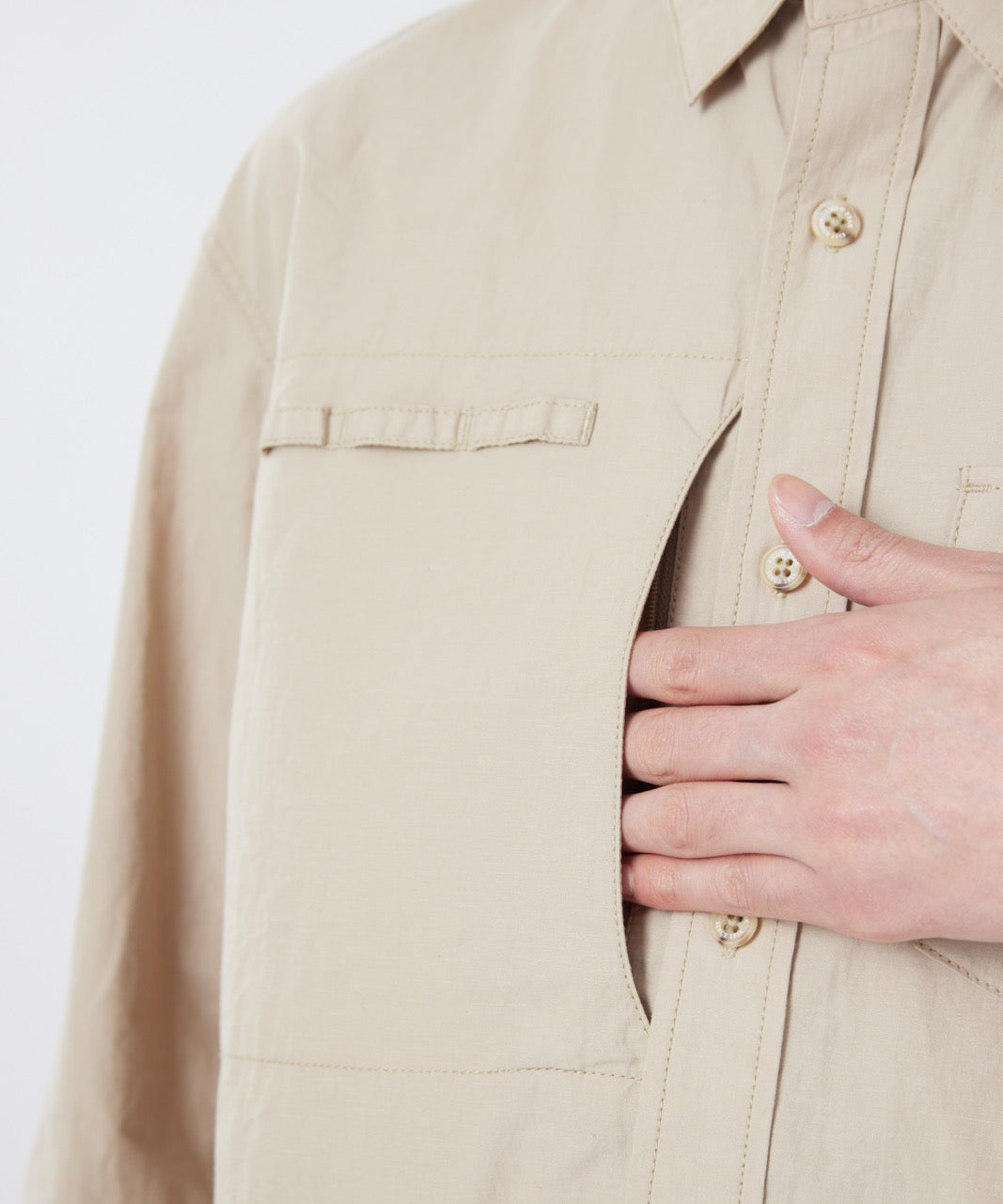 Antique Dyed Fishing Shirt - Image 8
