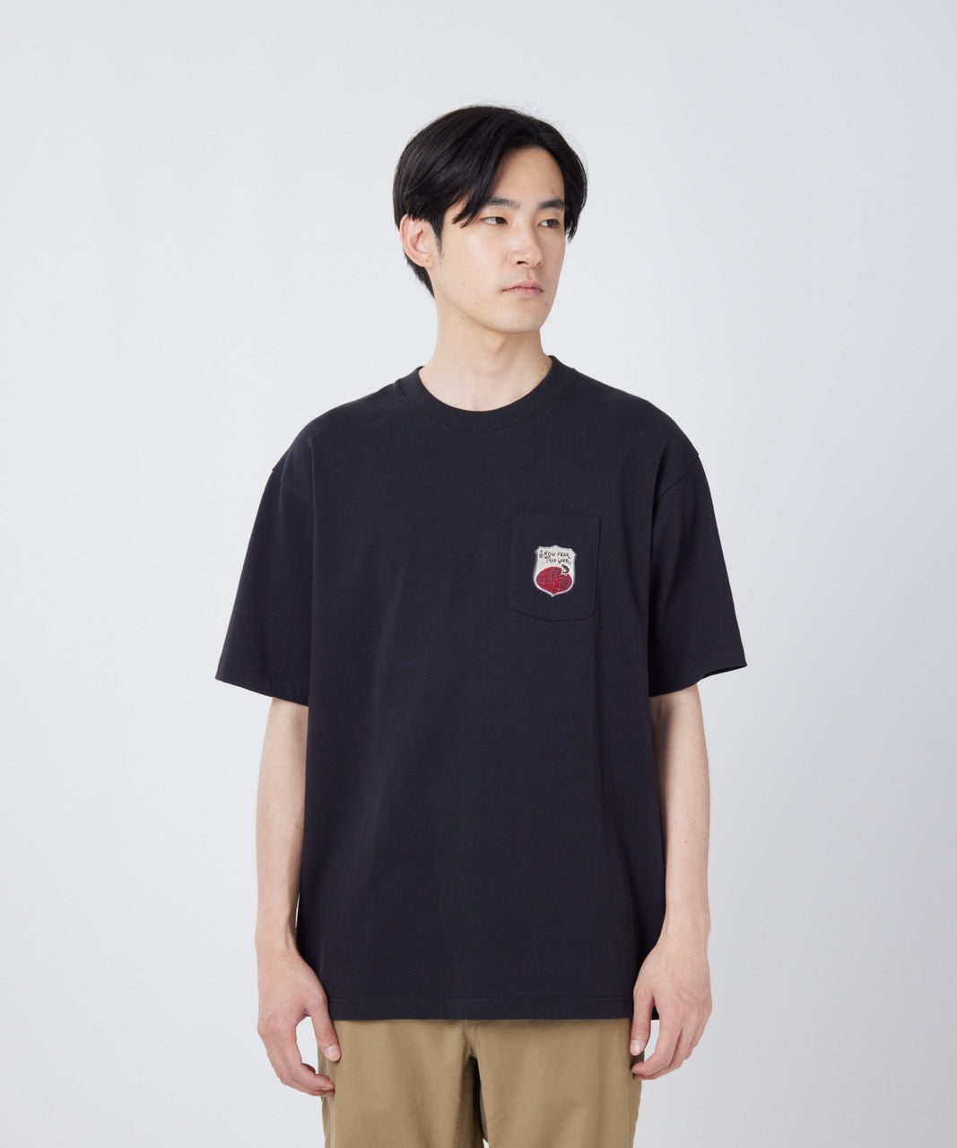 Trad Label Pocket Heavy T-Shirt - Image 4