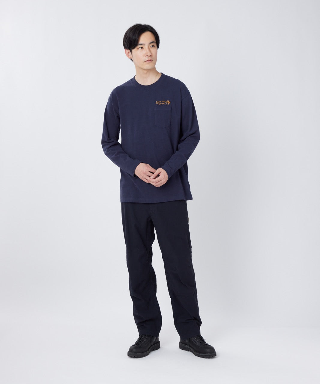 Trad Label Pocket L/S Heavy T-Shirt - Image 8