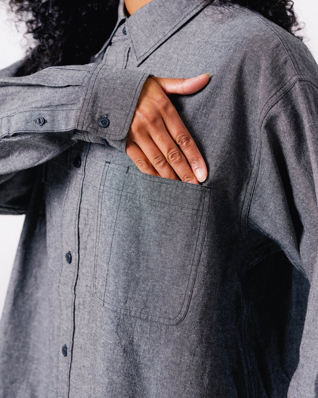 Chambray Work Shirt - Image 6