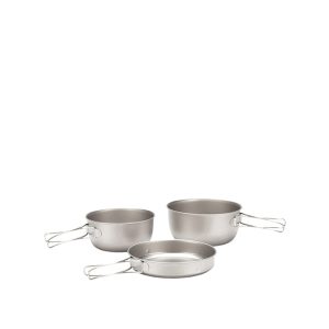 3 Piece Titanium Cookset