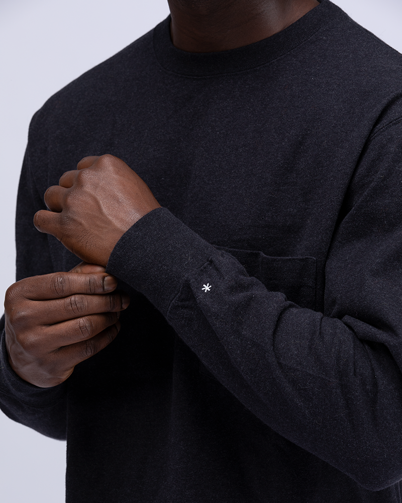 Recycled Cotton Long Sleeve T-Shirt - Image 8