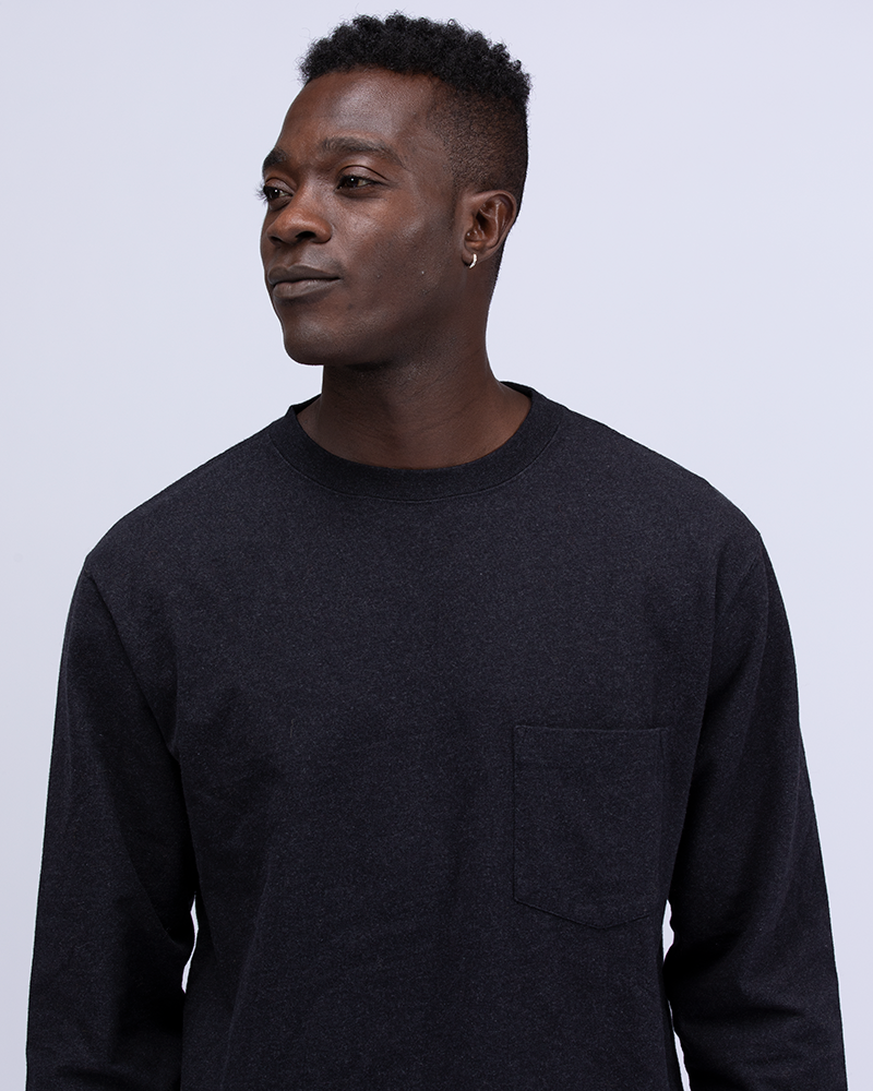Recycled Cotton Long Sleeve T-Shirt - Image 9