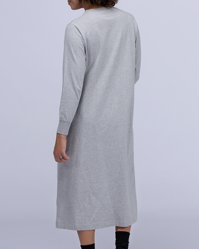 Recycled Cotton Long Sleeve Dress - Image 5