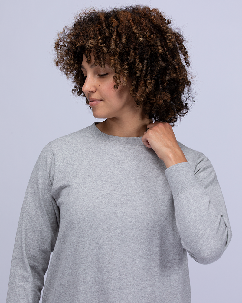 Recycled Cotton Long Sleeve Dress - Image 6