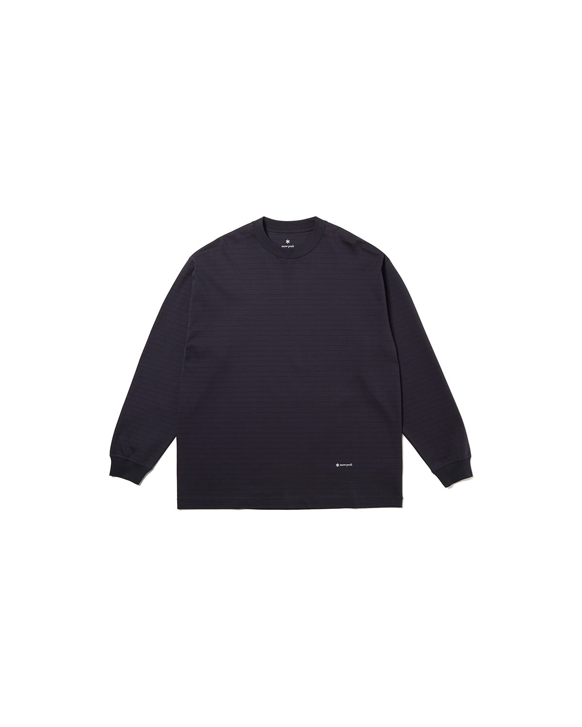 Organic Cotton Mercerized Border L/S T-Shirt - Image 4