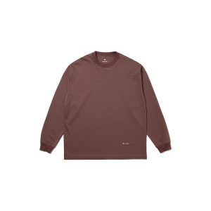 Organic Cotton Mercerized Border L/S T-Shirt