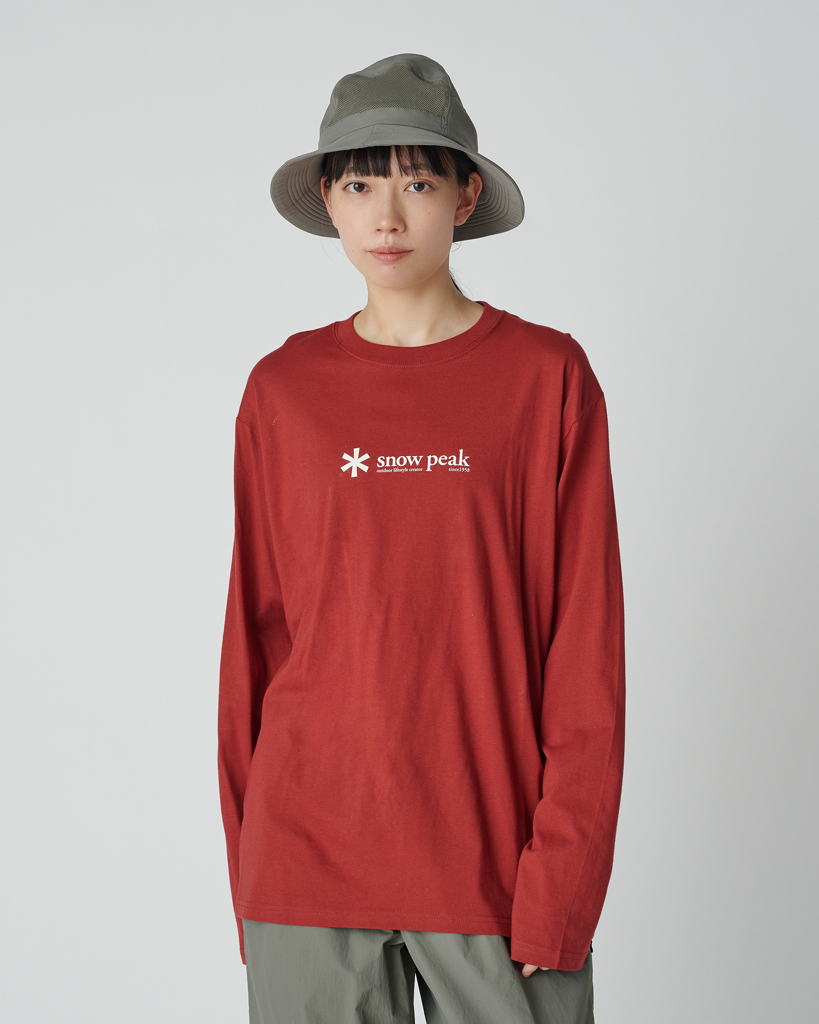 Soft Cotton Logo Long Sleeve T-Shirt - Image 3
