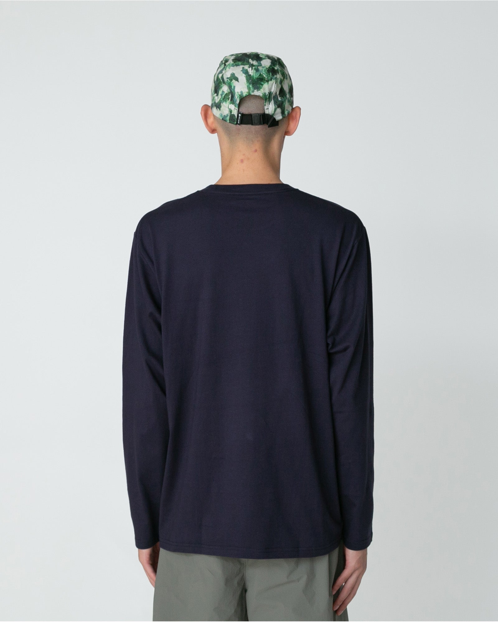 Soft Cotton Logo Long Sleeve T-Shirt - Image 7