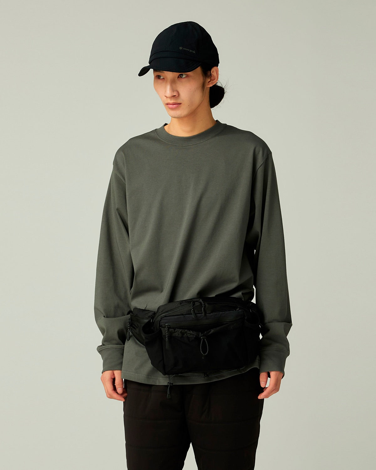 Snow Peak Typography L/S T-Shirt - Image 6