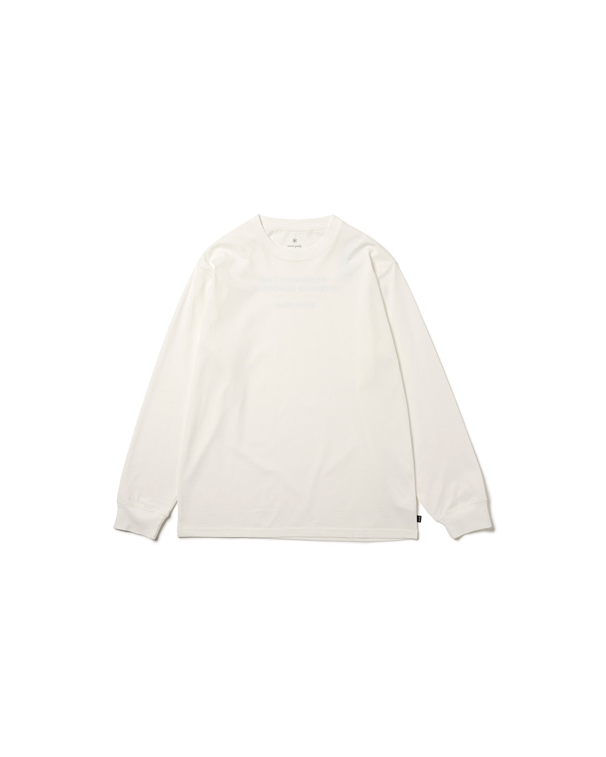 Snow Peak Typography L/S T-Shirt - Image 7