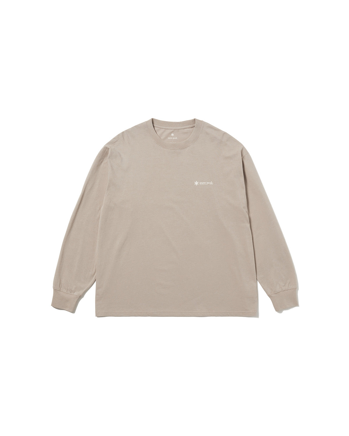 Soft Cotton Relaxed Logo L/S T-Shirt - Image 3