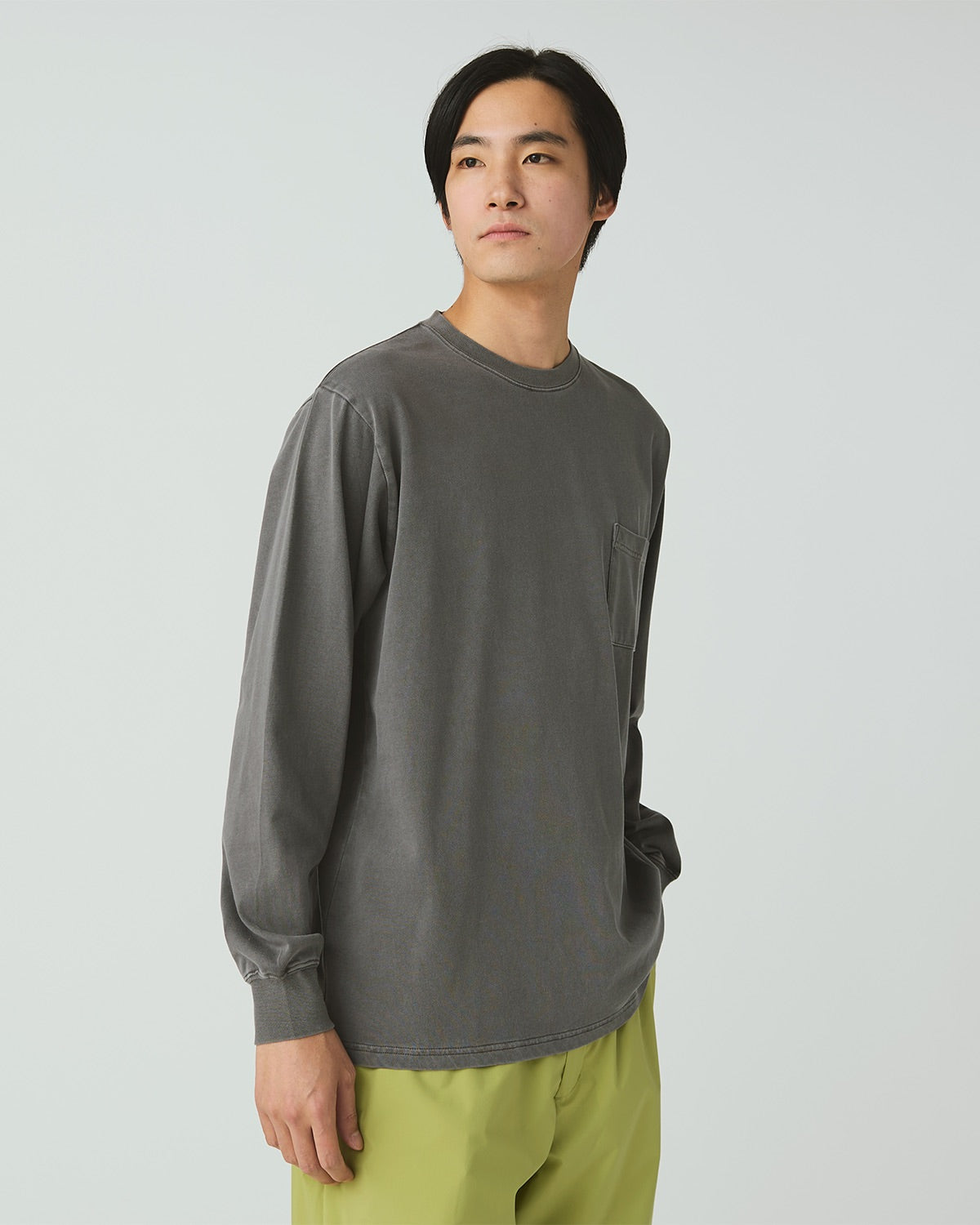 Garment Dyed L/S T-Shirt - Image 11