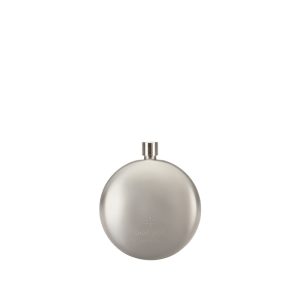Titanium Curved Flask