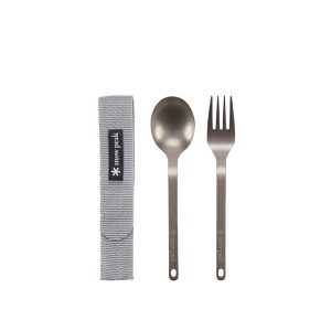 Titanium Fork & Spoon Set