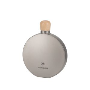 Round Titanium Flask in 150 mL